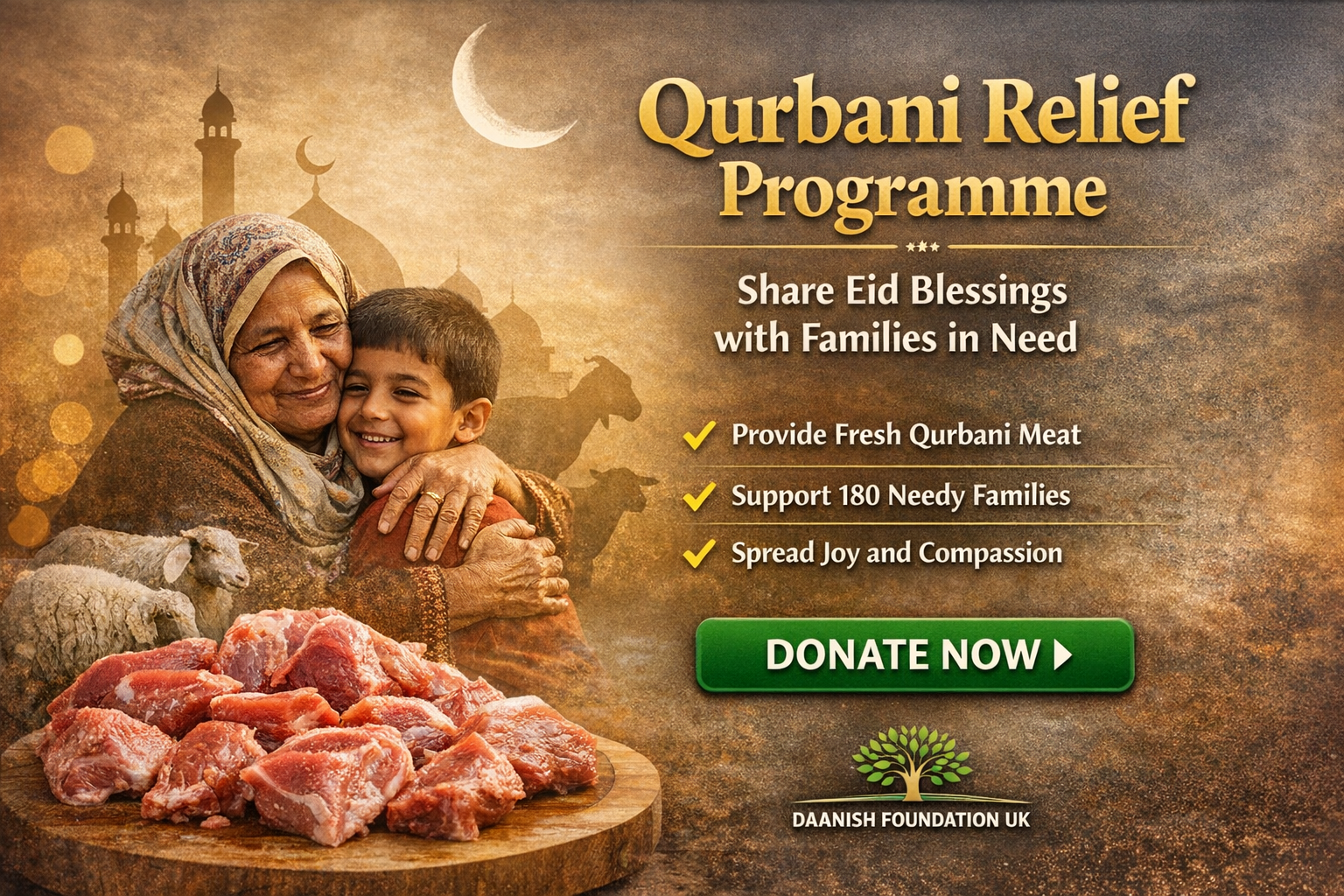 Qurbani Relief Programme – Share the Blessings of Eid with Those in Need